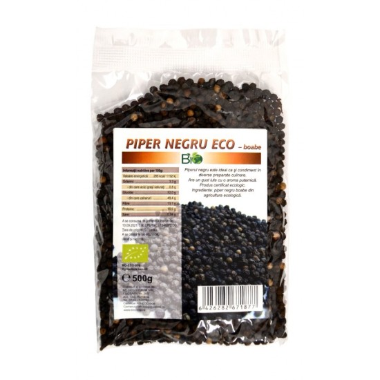 Bio Piper negru boabe 500g